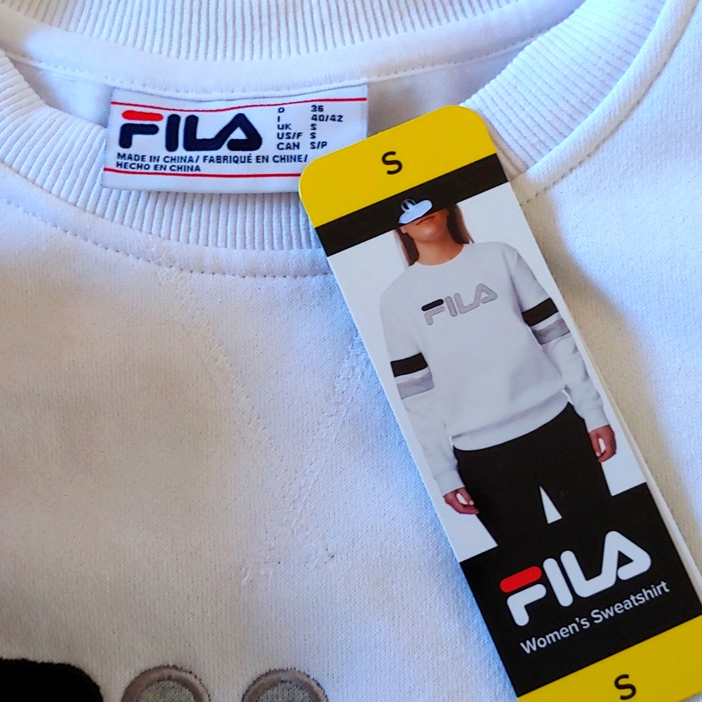 NWT FILA Women's Pullover Natalie Sweatshirt - Picture 4 of 5
